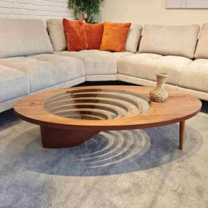 Solid Wood Coffee Table Luxury Living Room High-end Coffee Table Creative Designer Living Room Furniture living room decoration